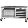 GARANT GRIDLINE Vario Workbench 5 drawers Eluplan Worktop with Granite Plate 1500/5 431315