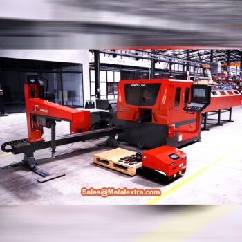 KARMETAL Automatic Circular Saw VORTEX 150 (Motor; 25 HP/19 kW, ~ 1.200 rpm, Saw; Ø460 x 2.7 mm - Ø460 x 3/5 mm) Range; Ø18mm - ≤Ø153 mm - Image 7
