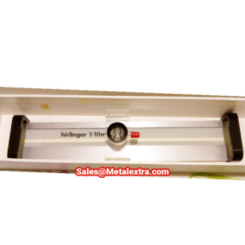 Alternative view of HIRLINGER Precision Glassruler 5/100mm scale division
