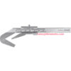 HOLEX Caliper 3-point 60° Vee angle 417860 Range; 4-40 mm