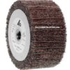 HOLEX Flap wheel roller M14 Fleece/fabric 80CRS For Stainless Steel ⌀100mm×50 mm 566372
