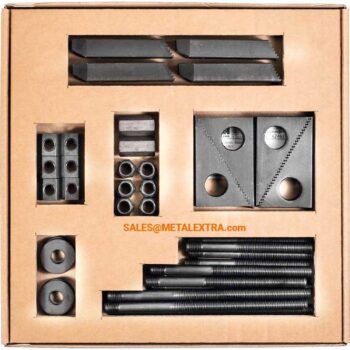 HOLEX T-bolt Set Clamp Kit M12 - M16 Stud Slot 40Pcs 375425