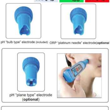 INSIZE pH Tester 0432-HB22 (Pen-Type, 3-in-1, Resolution; 0.01pH) IP67, Accuracy; ±0.01 pH, Range: -2.00pH - 16.00pH - Image 5
