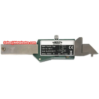 Alternative view of INSIZE Digital Chamfer Gauge 1180 (Res; 0.01mm, Angle 30° 45° 90°) Range; 0-.39"/0-10mm