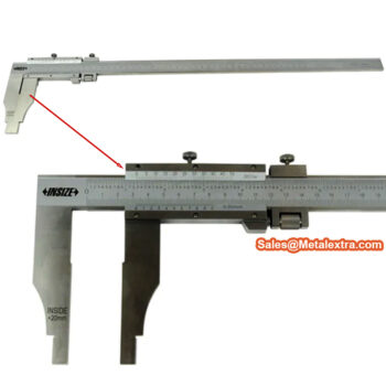 INSIZE Vernier External Caliper 1214 (Stainless Steel) Accuracy; ±0.05mm, Range; Ø300mm - Ø2000mm - Image 3