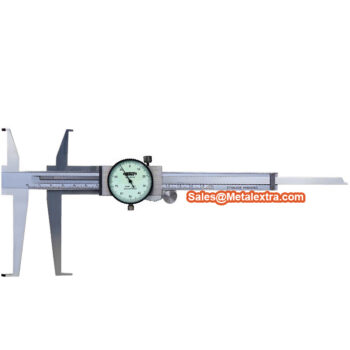 Alternative view of INSIZE Internal Groove Dial Caliper 1376 (Shockproof, Res; 0.02mm) Range; 150mm - 200mm