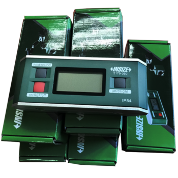 INSIZE Electronic Level & Protractor 2179-360 (Magnetic Base + Buzzer Indicator) Range; 0-360° - Image 7
