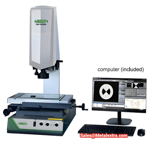 INSIZE 2D Vision Measuring System ISD-V150A (Manual, Zoom; 29X-184x) Accuracy; 2μm, Range; 150x100x200mm