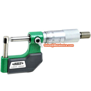 INSIZE Cylindrical Anvil Tube Micrometer 3261 (Graduation: 0.01mm, Feed 1mm/turn) Accuracy; ±6μm, Range;  ⌀25mm - 50mm - Image 7