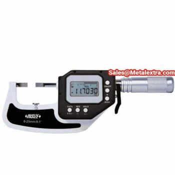 Alternative view of INSIZE Blade Micrometer 3352, Cable Output, Resolution 0.0002mm, ⌀25mm - ⌀75mm IP65