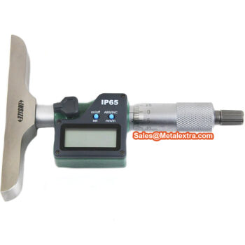 Alternative view of INSIZE Digital Depth Micrometer 3540 (DIN 863, Data Output) IP65 Water-proof, Range; Ø25mm - Ø300mm