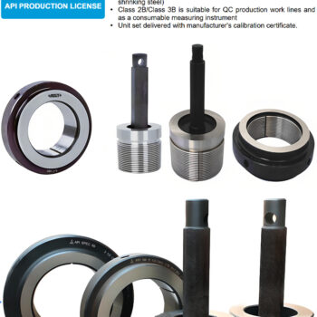 INSIZE 4178 API Thread Pipe Gauge (API License for Casing, Tubing, Line Pipe Threads) Angle 60° - Image 6
