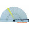 INSIZE INCH Feeler Gauge 4608-31 (Swivel Leaf Type, Alloy steel/Brass) Range: 0.0015 Inch - 0.035 Inch