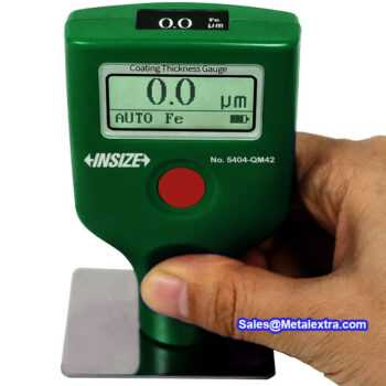 Alternative view of INSIZE Double Screen Coating Thickness Gauge 5404-QM42 (Hall Effect / Eddy current Probe) Accuracy : ±0,2μm, Res; 0.1μm, Range; ≤3000μm