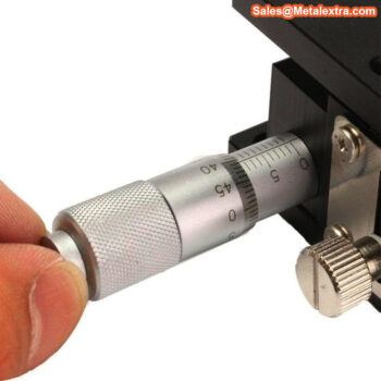 INSIZE Stage XYZ-Axis 6585-60 (Screw micrometer grad; 0.01mm) Displacement; ±6.5mm - 12mm, Size; Ø60mm - Image 3