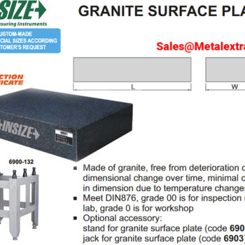 INSIZE Jack Set for Granite Surface Plate 6903-B (5 Jacks/Set) - Image 5