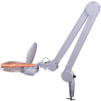 INSIZE Magnifier 7520-320D (LED 6W Rentang lengan 800mm) Lensa Persegi Magnify; 1.75X/6X - Image 5