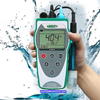 Alternative view of INSIZE Acidimeter Ph Tester 0430-HA21 (3-in-1, Resolution; 0.1/0.01pH) IP57, Accuracy; ±1% F.S pH, Conductivity Range: 0 - 14.00pH