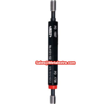 INSIZE Thread Plug GO/NOGO Gauge 4131 (ASME/ANSI B1.2 Standard, Class 2B/3B) Range; No. 0-80UNF - 4-16UN - Image 2