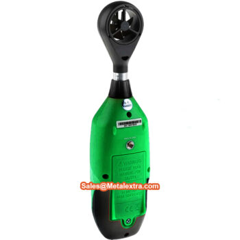 Alternative view of INSIZE Anemometer 0110-1125 Bluetooth (Air Velocity + NTC Thermistor) Range; 1.1~25m/s; 4~90km/h