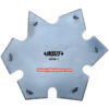 INSIZE Angle Gauge of Countersunk 4856-1 (Angle Countersunk Gauge) Accuracy; ±0.5°, Range;  60°, 80°, 100°, 110°, 120°.