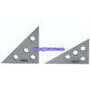 INSIZE Angle Plate Set 6540-1 (Tool Steel ±62 HRC, Accuracy; ±20'') Range; 30°, 45°, 60°, 90°