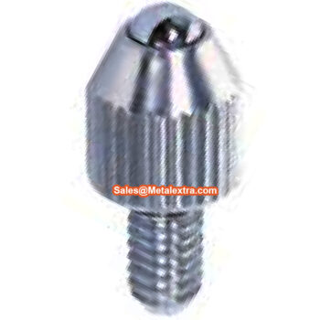 INSIZE Ball Point ⌀3mm Anvil For Thickness & Test Indicator Gauge 6282-01 Series (Carbide & Ceramic, Thread; M2.5 x 0.45mm) Accuracy; ±0.005mm, Range; 7.3mm - 30mm - Image 3