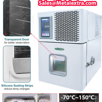 INSIZE Benchtop Temperature Chamber TAT-A234 (Chamber: 20L) Humid; 20~98%, Temp; -70°C~150°C - Image 4