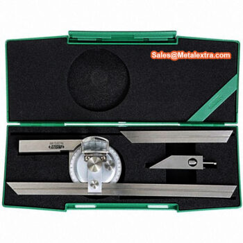 INSIZE Bevel Protractor 2372-360, Range; 0-360° 5 Inch - Image 4
