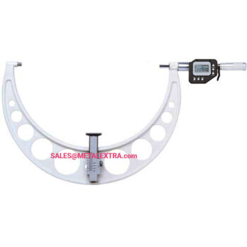 Alternative view of INSIZE Micrometer Snap Gauge 3351 (3-point Anvil, Cable Output) Resolution 0.0002mm, ⌀125mm - ⌀300mm IP65