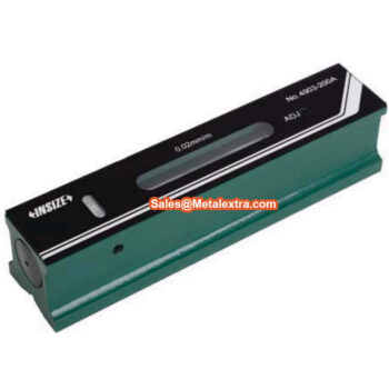 INSIZE Block Level Spirit 4903 (Sensitivity; 0.02 mm/m (=0.001°), 0.05 mm/m (=0.0029°)) Range;150mm, 200mm, 300mm - Image 3