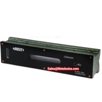 INSIZE Block Level Spirit 4903 (Sensitivity; 0.02 mm/m (=0.001°), 0.05 mm/m (=0.0029°)) Range;150mm, 200mm, 300mm - Image 6