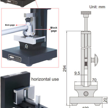 INSIZE Bore Gauge Setter 7353 for 2-Point Bore Gauge (Vertical-Horizontal, flatness; ±1.2µm) Range; ≤160mm - Image 6