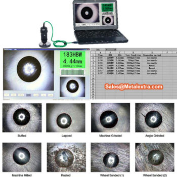 INSIZE Brinell indentation measuring system ISHB-TSA, Range; 8 ~ 650hb - Image 3