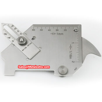 INSIZE Ulnar Welding Inspection Cam Bridge Gauge 4835-1 (Angle; 60°, ) Range: ≤25mm - Image 3