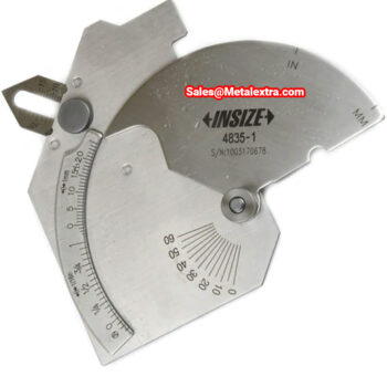 Alternative view of INSIZE Ulnar Welding Inspection Cam Bridge Gauge 4835-1 (Angle; 60°, ) Range: ≤25mm