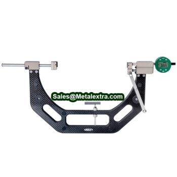 INSIZE Carbon Snap Gauge 3348 Series (3-point Anvil, Res; 0.0001mm) Accuracy: ±5μm, Range Ø200mm - ≤Ø400mm