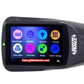 Alternative view of INSIZE Spectrophotometer & Colorimeter 9710-30 (Measuring Aperture MAV:Φ8mm/Φ10mm) Wavelength range; 400-700nm, pitch; 10nm