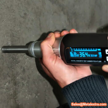 INSIZE Concrete Strength Tester CST-D101 (Rechargeable, USB output) Range; 10-70N/mm² - Image 3