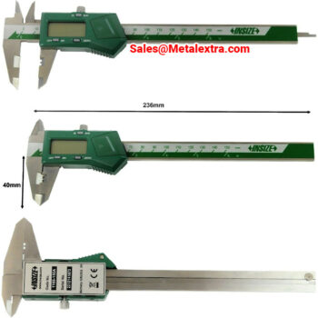 INSIZE Crimp Caliper, DIN 862, 1165-150A, Cable Output, 150mm - Image 3