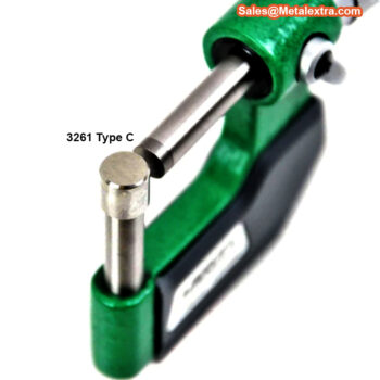INSIZE Cylindrical Anvil Tube Micrometer 3261 (Graduation: 0.01mm, Feed 1mm/turn) Accuracy; ±6μm, Range;  ⌀25mm - 50mm - Image 9