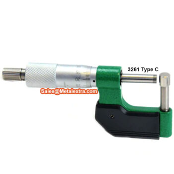 INSIZE Cylindrical Anvil Tube Micrometer 3261 (Graduation: 0.01mm, Feed 1mm/turn) Accuracy; ±6μm, Range;  ⌀25mm - 50mm - Image 8