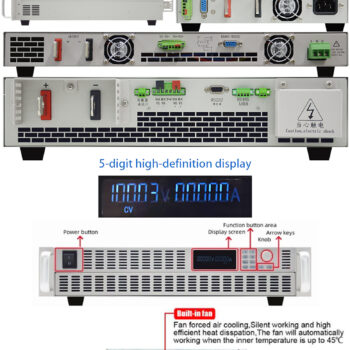INSIZE High Power DC Power Supply 9918 (OVP/OCP/OPP/OTP protection, 7200W) 1 Output, Range: 0∼1500V/ 0∼500A - Image 7