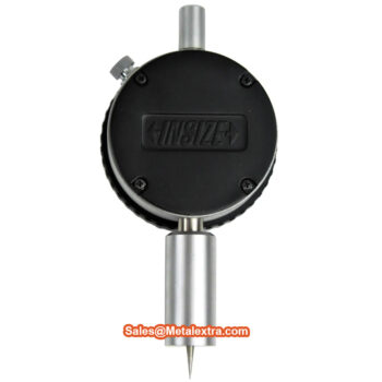INSIZE Dial Depth Gage 2343-102 (Graduation; 0.01mm, Accuracy ±30µm) Round Base, Pointed Anvil SR0.4, Range; 10mm, Stroke; 10mm - Image 7