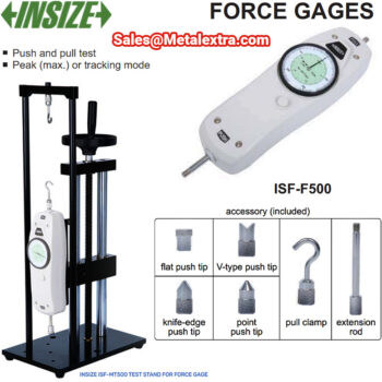 INSIZE Dial Force Gauge ISF-F Series (Accuracy ±1%) Range; 10N - 500N - Image 5