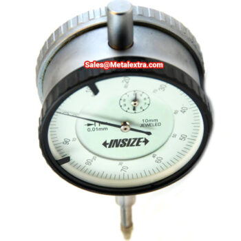 INSIZE Dial Indicator 2328-10 Double Face DIN878 (Resolution 0.01mm) Accuracy 17μm, Range: 10mm - Image 3