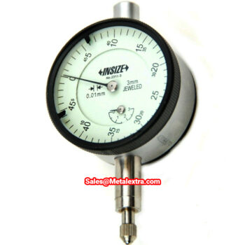 Alternative view of INSIZE Dial Indicator Gauge 2311, DIN878 (Grad 0.01mm) Accuracy 12μm, Range: 3-5mm