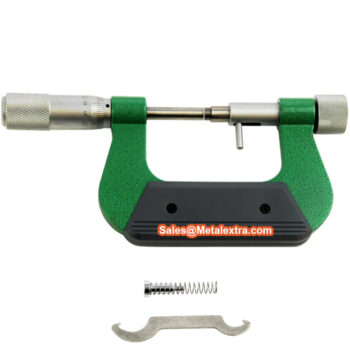 Alternative view of INSIZE Dial Micrometer 3331 with Interchangeable Test Indicator, Graduation: 0.01mm, Range; Ø25mm -  Ø175mm