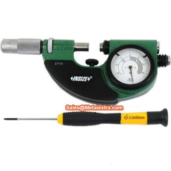 INSIZE Dial Snap Gauge 3334 Series (IP54, Graduation 0.001mm) Accuracy: ±1μm, Range; ⌀25mm - ⌀100mm - Image 4
