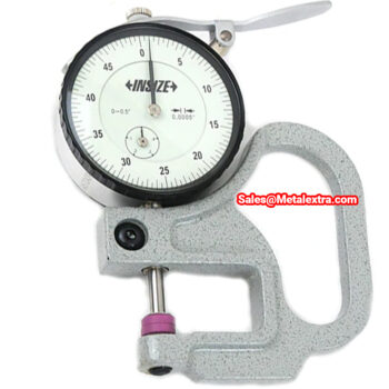INSIZE Dial Thickness Gage 2364 Ceramic/Steel Anvil (Grad: 0.01mm) Range; ø58mm - Image 5